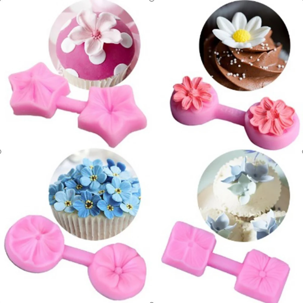 3D Five Petals Flower Silicone Cake Mold Baking Moulds Fondant Cake Decorating Tools Chocolate Candy Kitchen Accessories
3D Five Petals Flower Silicone Cake Mold Baking Moulds Fondant Cake Decorating Tools Chocolate Candy Kitchen Accessories