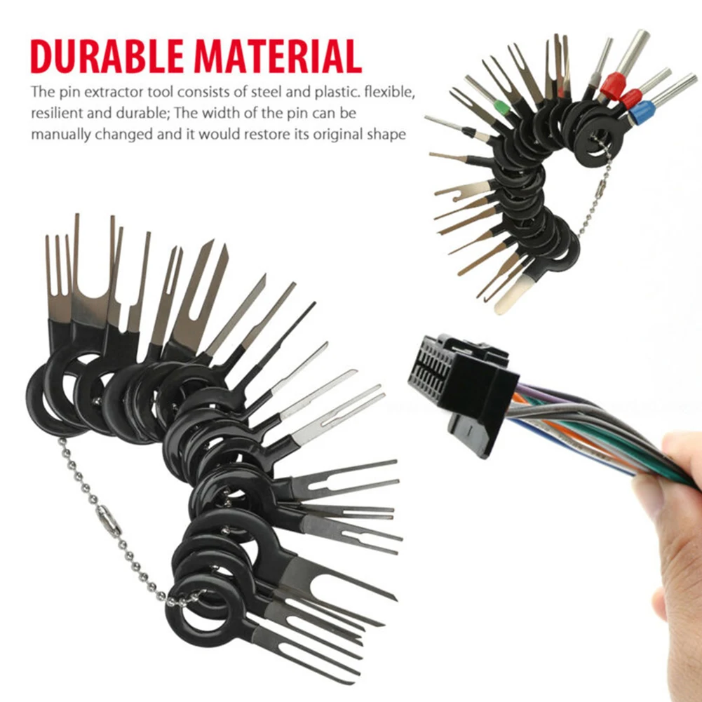 Connector Car Terminal Removal Hand Tools Connector Pin Electrical Wiring Extractor Kit Release Pin Repair Hand Tools
Connector Car Terminal Removal Hand Tools Connector Pin Electrical Wiring Extractor Kit Release Pin Repair Hand Tools