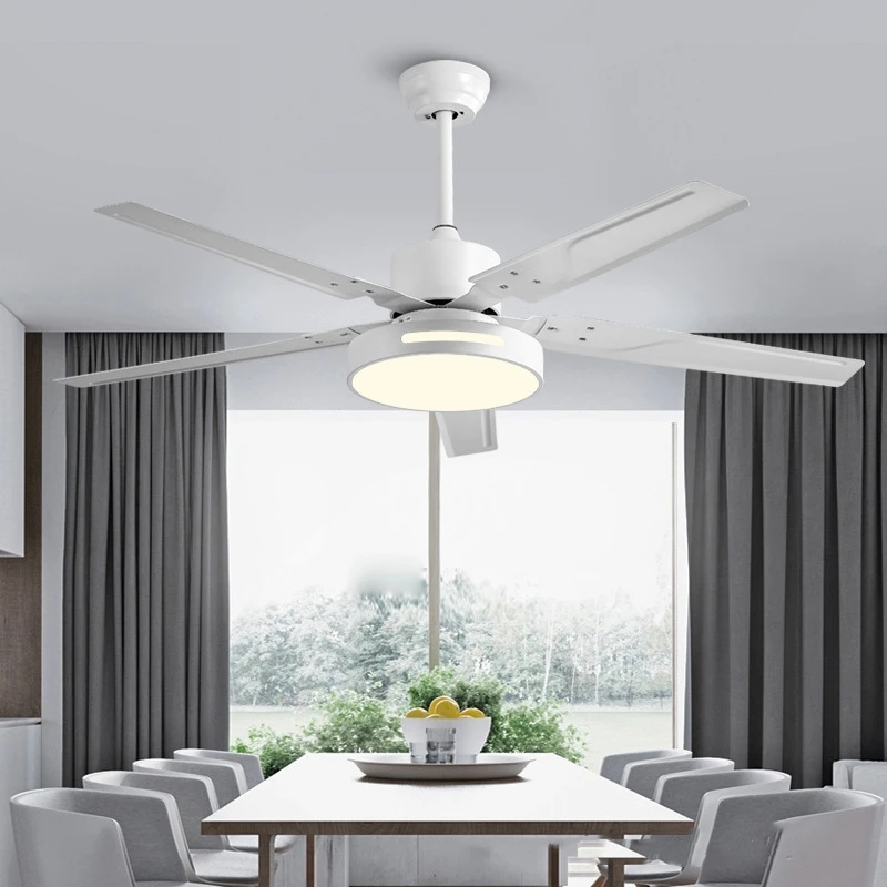 Residential Living Room Ceiling Fan With Lighting Modern Simple Metal Ceiling Fan Light Restaurant Bedroom Luxury Ceiling Fan 
Residential Living Room Ceiling Fan With Lighting Modern Simple Metal Ceiling Fan Light Restaurant Bedroom Luxury Ceiling Fan