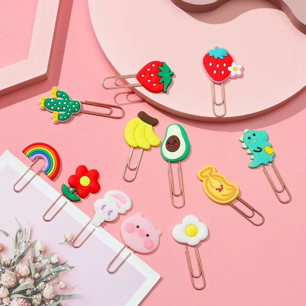Stationery Flower School Organizer Office Animal Bookmarks Paper Clips Bookmark Binder Clip Holder
Stationery Flower School Organizer Office Animal Bookmarks Paper Clips Bookmark Binder Clip Holder