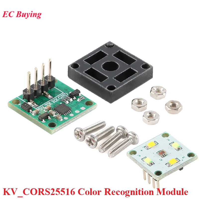 Color Recognition Sensor Module RGB Three Color Illumination Color Temperature Detection Serial Port Output KV_ CORS25516
Color Recognition Sensor Module RGB Three Color Illumination Color Temperature Detection Serial Port Output KV_ CORS25516