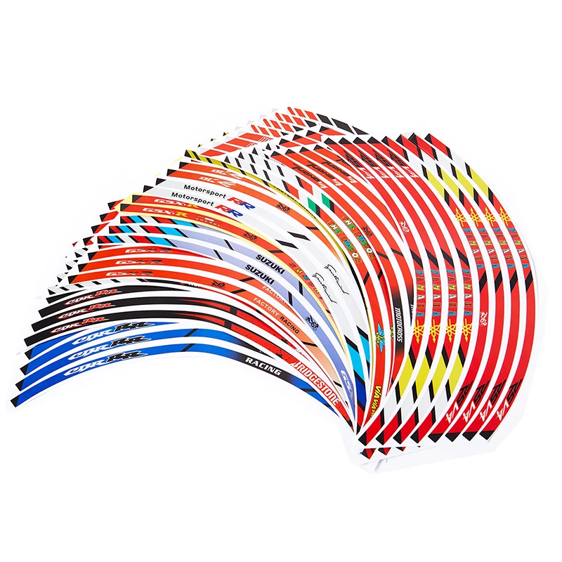 Reflective Motorcycle Wheel Tape Car Stripe Stickers Automotive Interior Parts for Motorcycle Wheel Bike Wheel PVC
Reflective Motorcycle Wheel Tape Car Stripe Stickers Automotive Interior Parts for Motorcycle Wheel Bike Wheel PVC