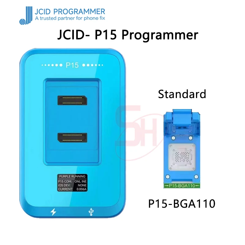 JCID JC Programmer P15 Nand for iPhone 8 8P X XR XS MAX 15 Pro MAX NAND Flash for NAND SYSCFG Data Modification & Write
JCID JC Programmer P15 Nand for iPhone 8 8P X XR XS MAX 15 Pro MAX NAND Flash for NAND SYSCFG Data Modification & Write