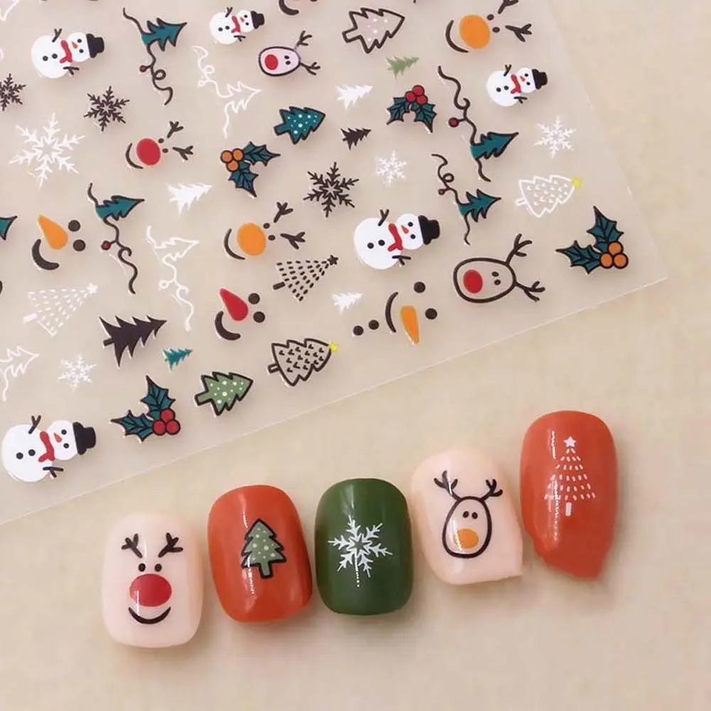 1pc Christmas Nail Stickers Snowman Cartoon Cat Snowflake Self Adhesive Nail Stickers Nail Art Decorations Bears Nail Decals
1pc Christmas Nail Stickers Snowman Cartoon Cat Snowflake Self Adhesive Nail Stickers Nail Art Decorations Bears Nail Decals