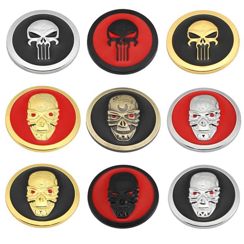Car Sticker Skull Head Emblem Badge Decals for BMW Audi Hyundai Focus VW Mercedes Ford Focus Chevrolet Honda Jeep Nissan Toyota
Car Sticker Skull Head Emblem Badge Decals for BMW Audi Hyundai Focus VW Mercedes Ford Focus Chevrolet Honda Jeep Nissan Toyota