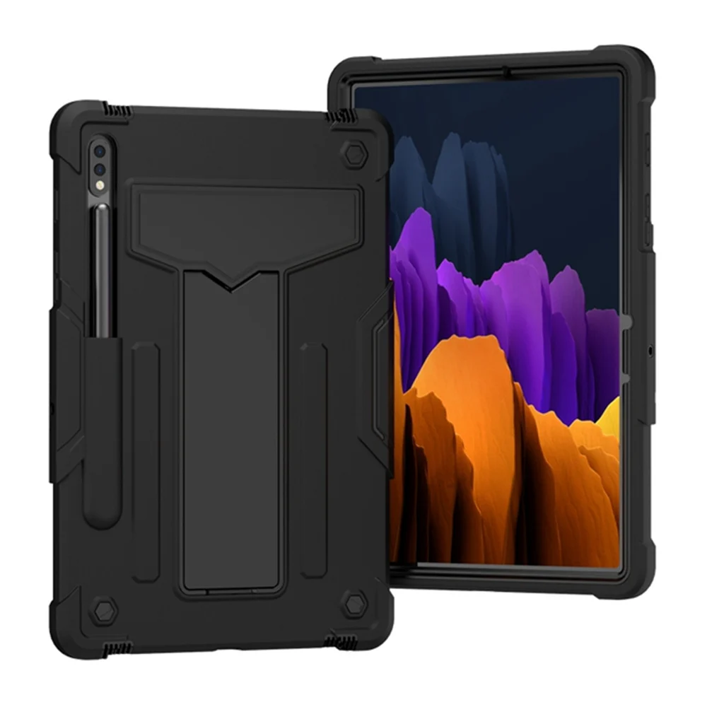 For Samsung Galaxy Tab S7 FE T730 T736 2021 12.4 Kids Safe Shockproof T-shaped Bracket Robot Silicone Tablet Case
For Samsung Galaxy Tab S7 FE T730 T736 2021 12.4 Kids Safe Shockproof T-shaped Bracket Robot Silicone Tablet Case