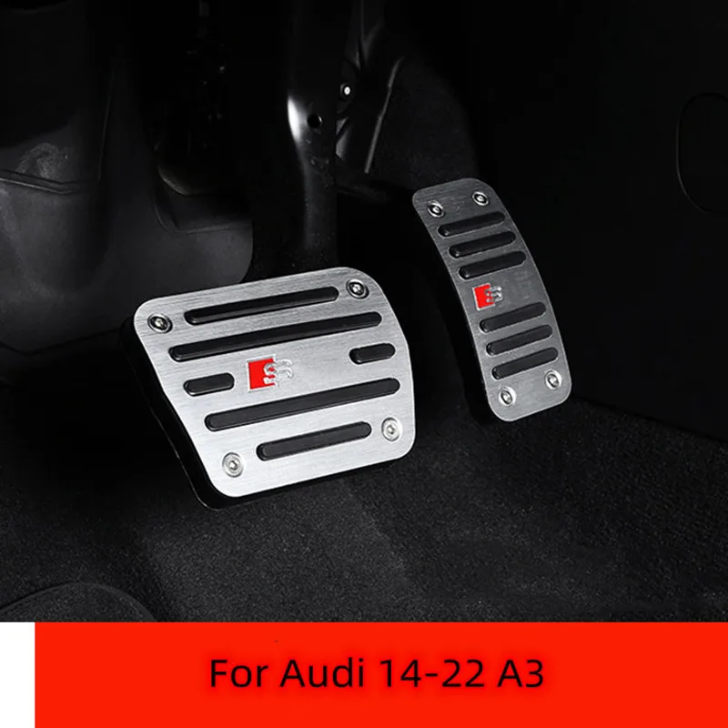 2Pcs For Audi Car Special Accelerator Brake Pedal Protective Cover A3 A4 A6 Q3 Q5 Foot Pedal Modification Decorative Accessories
2Pcs For Audi Car Special Accelerator Brake Pedal Protective Cover A3 A4 A6 Q3 Q5 Foot Pedal Modification Decorative Accessories