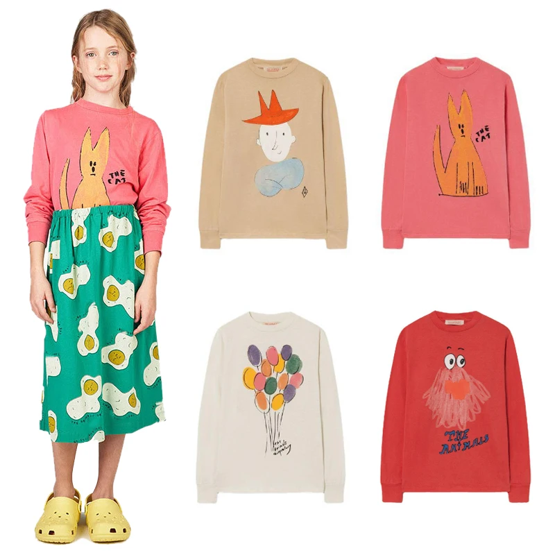 Children 2022 Autumn New Kids Boys Girls T-shirt Cartoon Print Cotton Pullover Long Sleeve Tees Toddler Baby Tops Clothing
Children 2022 Autumn New Kids Boys Girls T-shirt Cartoon Print Cotton Pullover Long Sleeve Tees Toddler Baby Tops Clothing