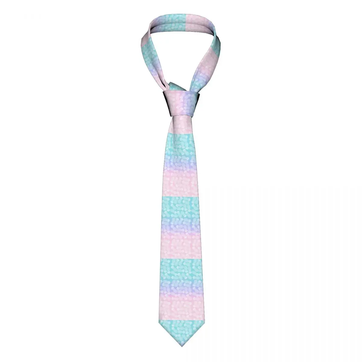 

Funny Pineapple Tie Pink Blue Ombre Print Gift Man Neck Ties Pattern Blouse 8CM Party Cravat