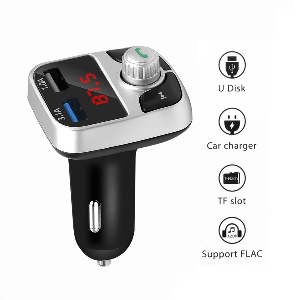 Беспроводной Bluetooth адаптер 5,0, автомобильный FM-передатчик, MP3 радио, Aux, двойное зарядное устройство USB, музыкальный приемник для звонков и гро...
Беспроводной Bluetooth адаптер 5,0, автомобильный FM-передатчик, MP3 радио, Aux, двойное зарядное устройство USB, музыкальный приемник для звонков и гро...