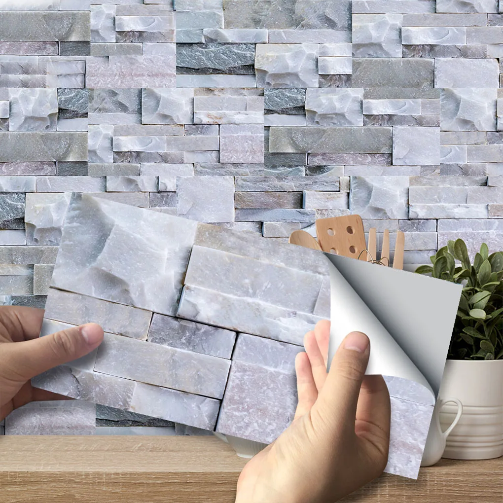 Wall Brick Sticker Home Kitchen Bathroom Living Room Wall Adhesive Decor Brick Decals UB023L 54pcs
Wall Brick Sticker Home Kitchen Bathroom Living Room Wall Adhesive Decor Brick Decals UB023L 54pcs