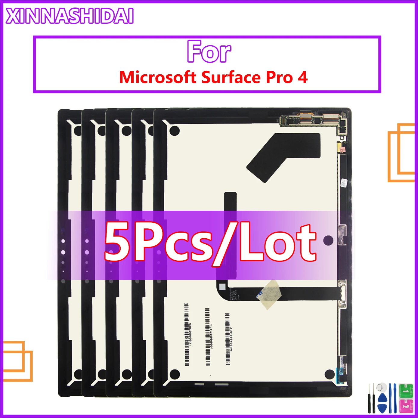 5pcs/lot For Microsoft Surface Pro 4 1724 LCD Display Touch Screen Digitizer Assembly For Surface Pro 4 LCD Display Replacement
5pcs/lot For Microsoft Surface Pro 4 1724 LCD Display Touch Screen Digitizer Assembly For Surface Pro 4 LCD Display Replacement