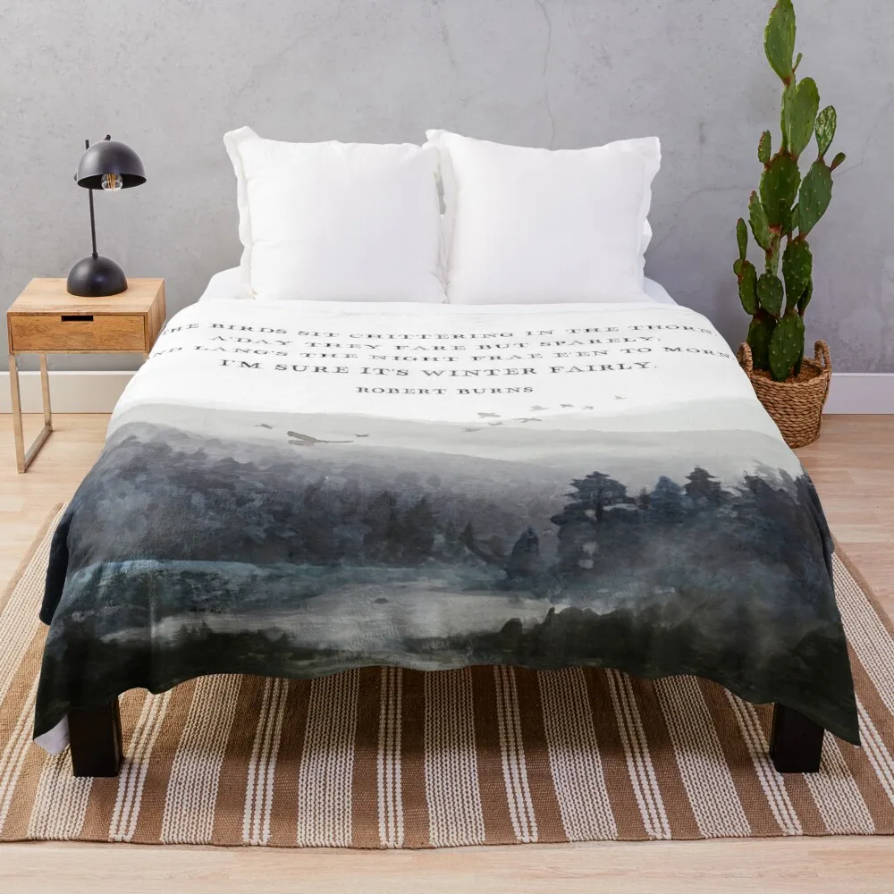 Robert Burns Scottish Poet Watercolor Forest LandscapeThrow Blanket For Sofa Soft Bed Blankets
Robert Burns Scottish Poet Watercolor Forest LandscapeThrow Blanket For Sofa Soft Bed Blankets