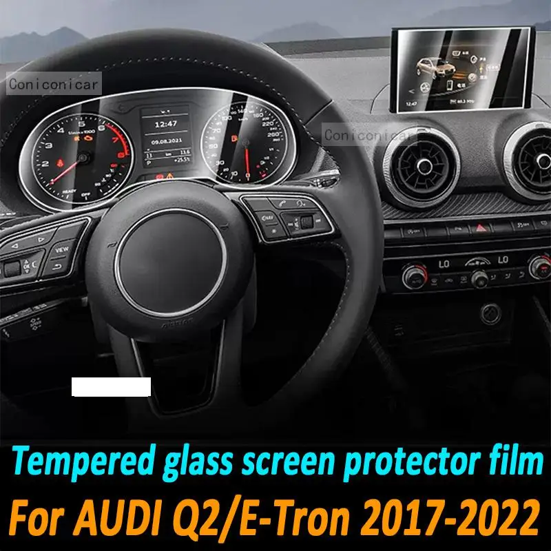 For AUDI Q2 E-Tron 2017-2022 GPS Navigation Multimedia Screen Tempered Glass Protection Film Auto Accessories Prevent Scratches
For AUDI Q2 E-Tron 2017-2022 GPS Navigation Multimedia Screen Tempered Glass Protection Film Auto Accessories Prevent Scratches