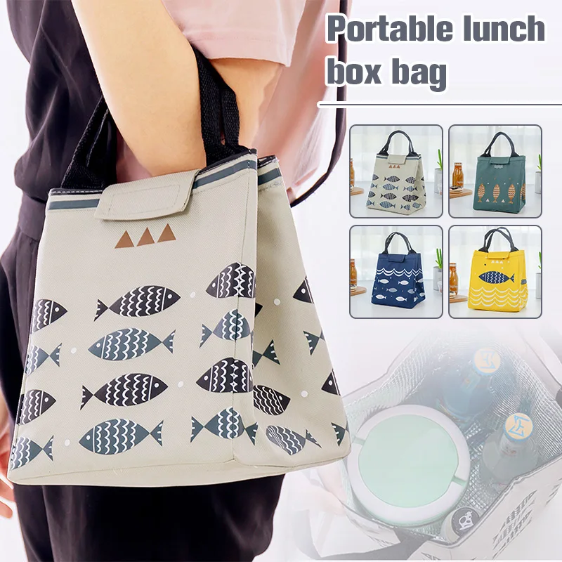 Fashion Print Canvas Thickened Lunch Bag Waterproof Large Portable Food Storage Bag Travel hiking Picnic Insulated Lunch Bag
Fashion Print Canvas Thickened Lunch Bag Waterproof Large Portable Food Storage Bag Travel hiking Picnic Insulated Lunch Bag