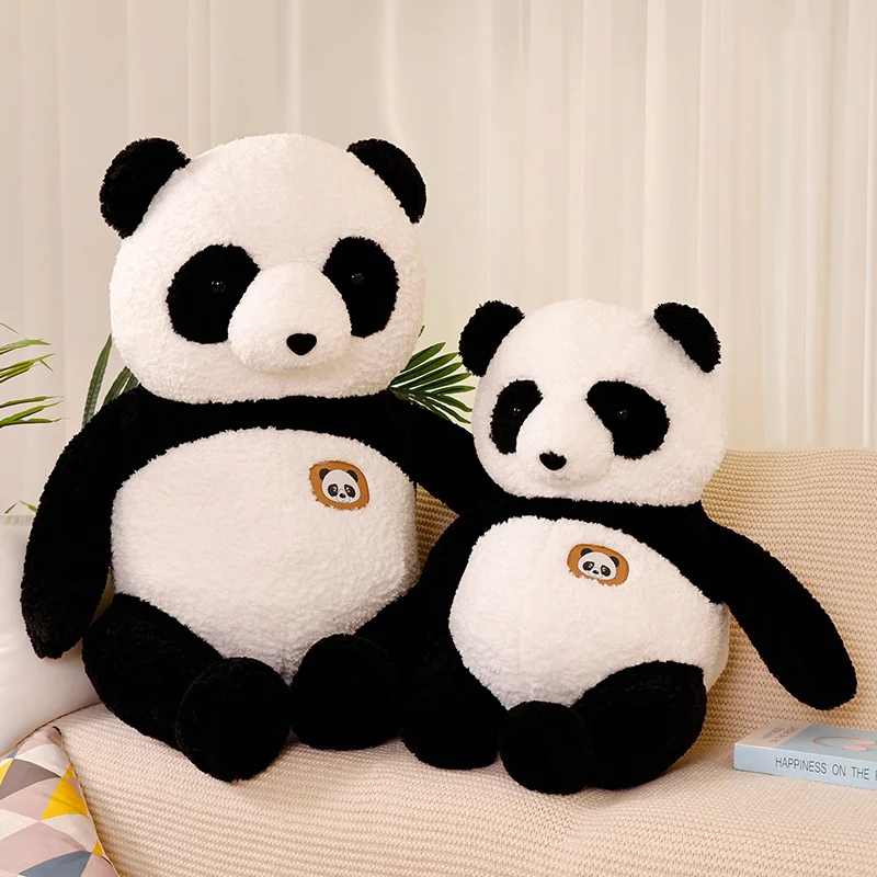 

Big Size Giant Panda Plush Toys Soft Stuffed Animal Cartoon Chubby Panda Plushie Pillows Kawaii Baby Appease Doll for Kids Gifts