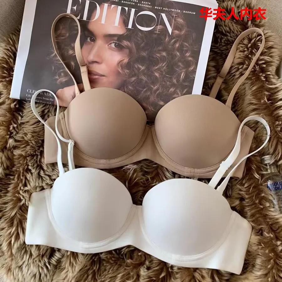 Japanese Glossy Half Cup Small Chest Gathered Seamless Underwear for Women with Steel Rings Versatile for Girls with Large
Japanese Glossy Half Cup Small Chest Gathered Seamless Underwear for Women with Steel Rings Versatile for Girls with Large