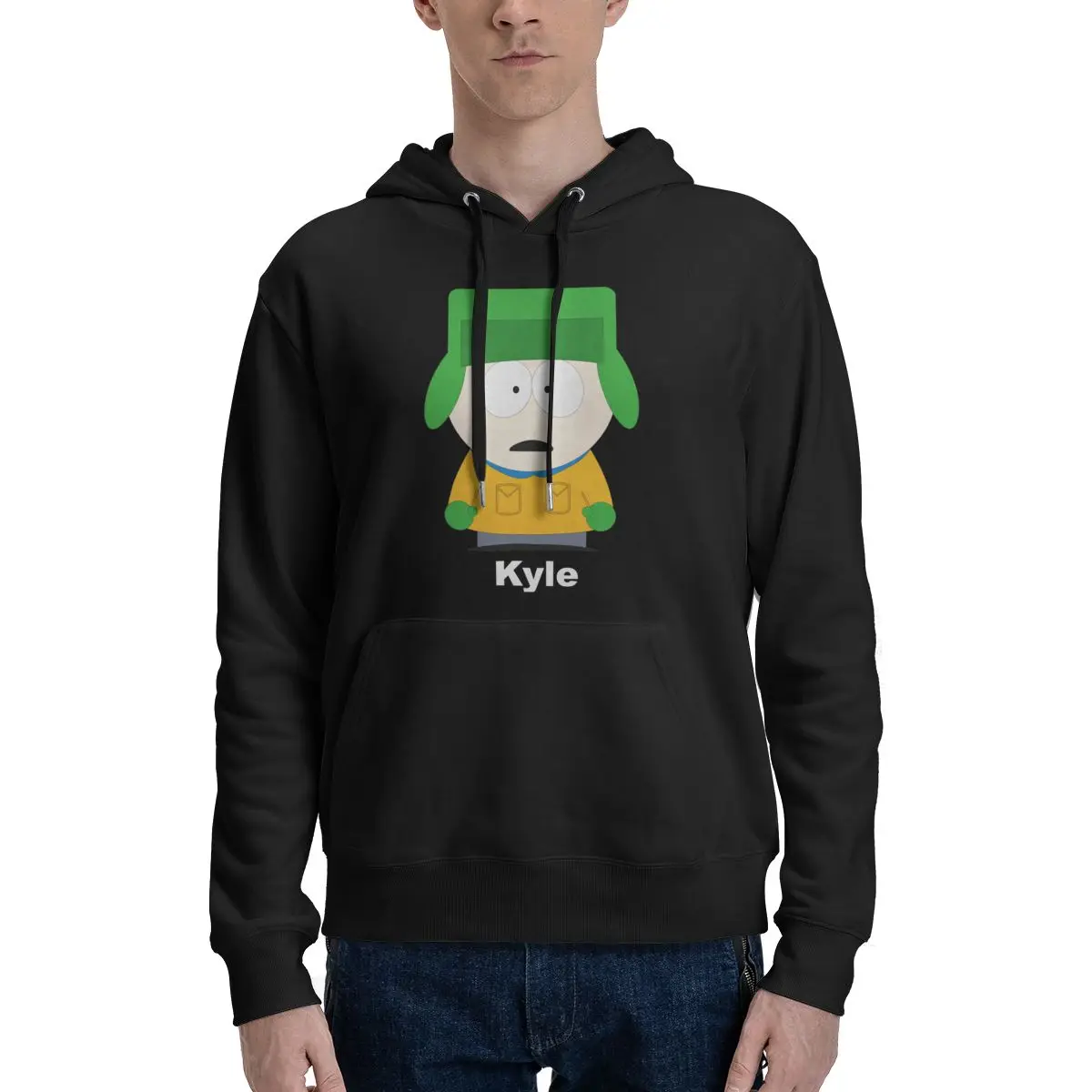Southpark Kyle повседневные толстовки с капюшоном пуловеры хлопковые для мужчин и