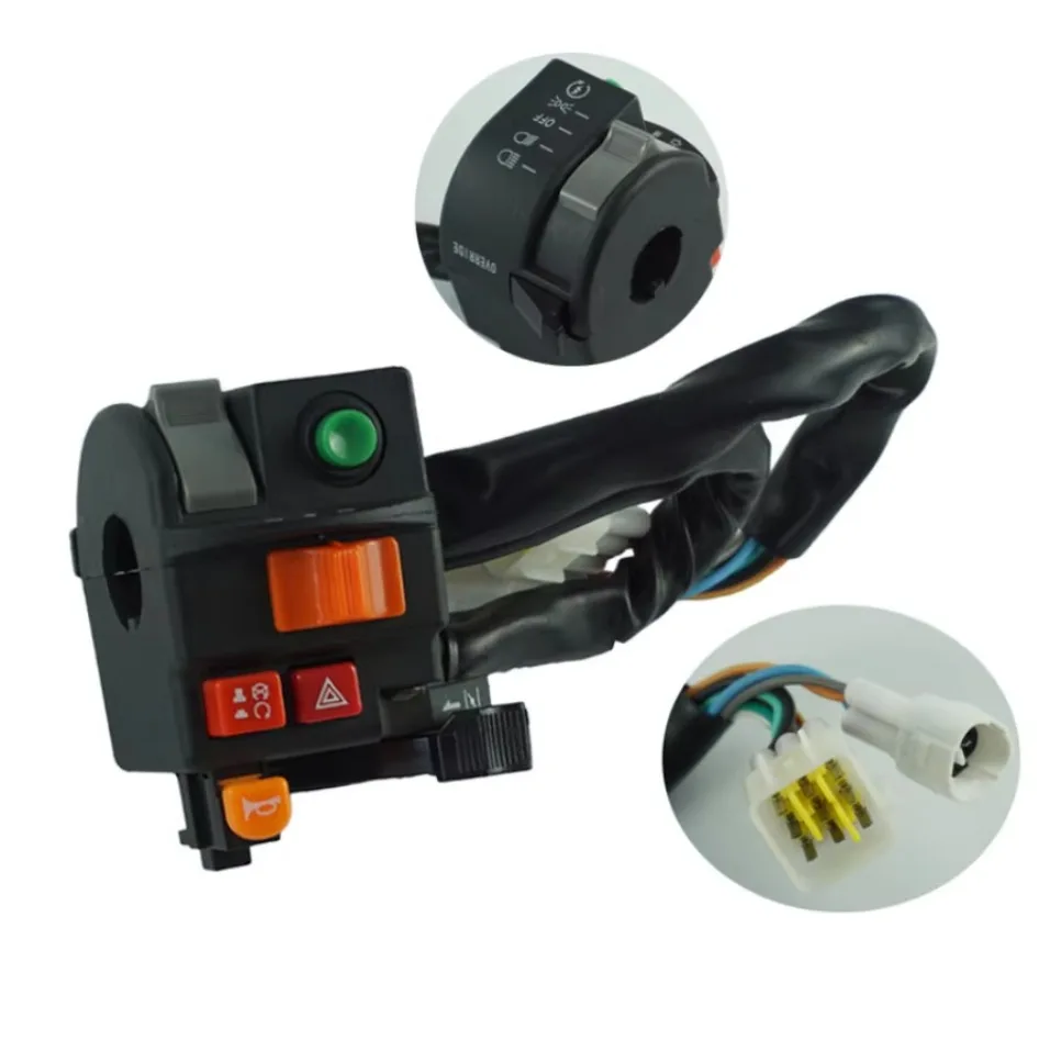 22 мм 7/8 дюймов кнопка переключения управления на руле, сигнал поворота, звуковой сигнал, переключатель с несколькими ручками в сборе, подходит для ATV UTV HONDA KAWASAKI CN, 1 шт.
22 мм 7/8 дюймов кнопка переключения управления на руле, сигнал поворота, звуковой сигнал, переключатель с несколькими ручками в сборе, подходит для ATV UTV HONDA KAWASAKI CN, 1 шт.