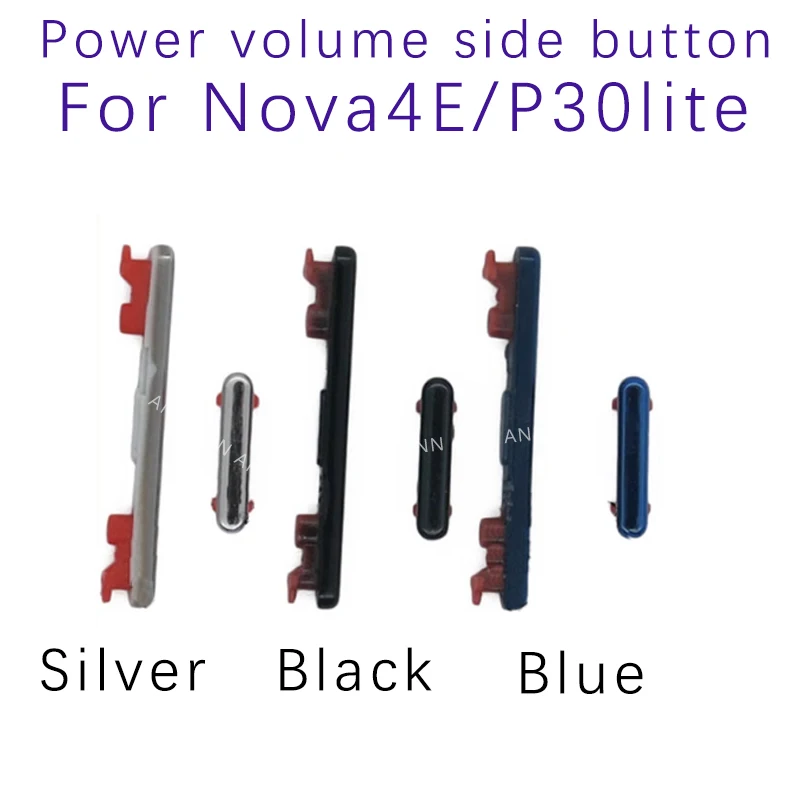 

For Huawei Nova 4e P30 Lite Power Button ON OFF Volume Up Down Side Button Key