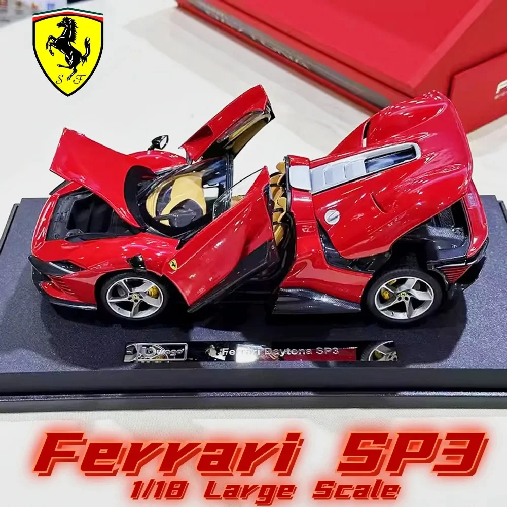 Модель игрушечного автомобиля Ferrari SP3, модель литая из сплава, статическая модель, Подлинная модель автомобиля, коллекционные игрушки, подарки, 1/18
Модель игрушечного автомобиля Ferrari SP3, модель литая из сплава, статическая модель, Подлинная модель автомобиля, коллекционные игрушки, подарки, 1/18