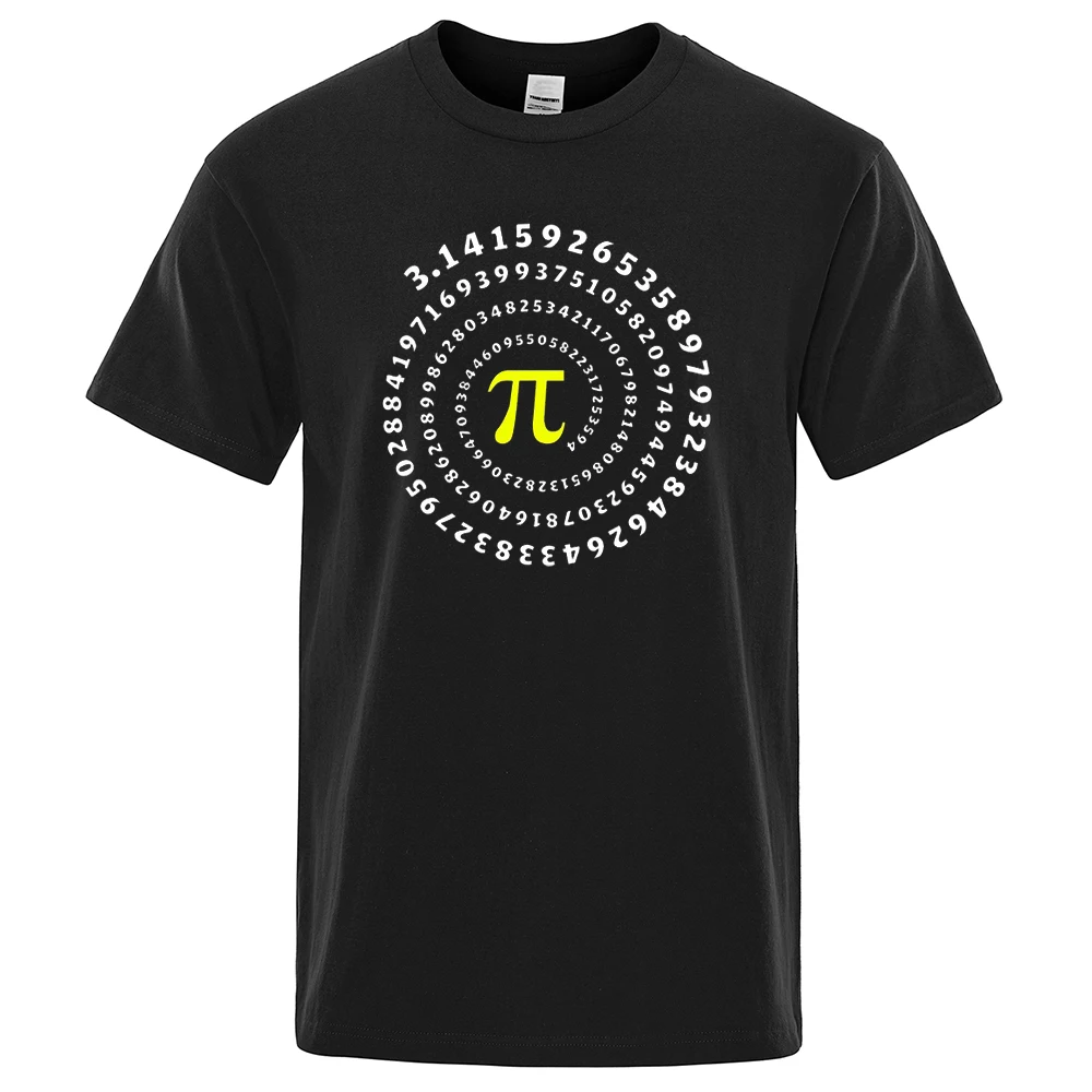 Funny T-shirt for Men Pi π Spiral Mathematics Geometry Printed Mens T Shirts Cotton Short Sleeve T-shirts Streetwear Top Tees
Funny T-shirt for Men Pi π Spiral Mathematics Geometry Printed Mens T Shirts Cotton Short Sleeve T-shirts Streetwear Top Tees