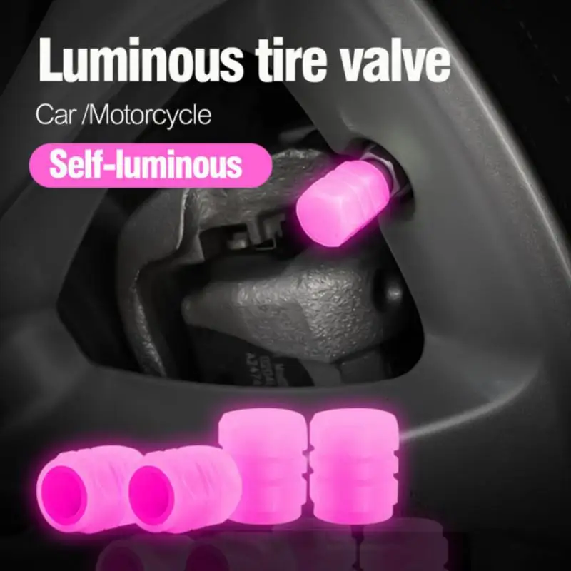 4Pcs Fluorescent Valve Cap Car Tire Valve Caps For Auto Bike Motorcycle Tire Luminous Wheel Plugs Cover Car Tire ABS Nipple Caps
4Pcs Fluorescent Valve Cap Car Tire Valve Caps For Auto Bike Motorcycle Tire Luminous Wheel Plugs Cover Car Tire ABS Nipple Caps