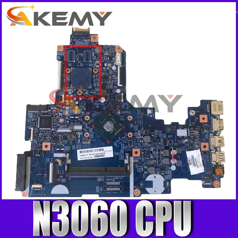 448.08D01.0011 For HP NOTEBOOK 17 17-X 17T-X000 Laptop motherboard SR2KN N3060 CPU With 856695-601 15288-1 100% fully tested OK
448.08D01.0011 For HP NOTEBOOK 17 17-X 17T-X000 Laptop motherboard SR2KN N3060 CPU With 856695-601 15288-1 100% fully tested OK