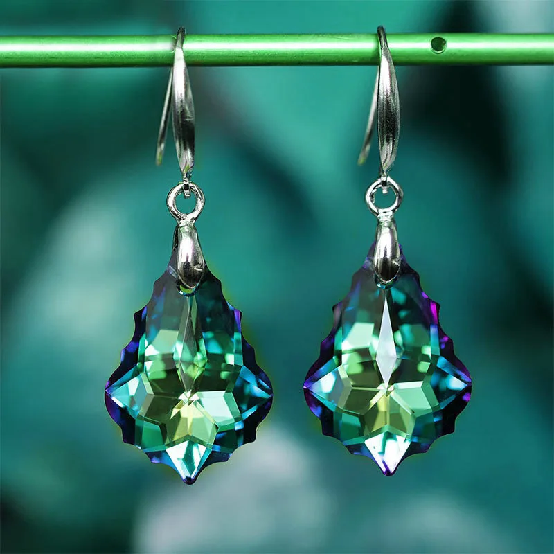 Charm Multicolor Water Drop Shape Crystal Dangle Earrings for Women Female Engagement Wedding Earrings Stone CZ Jewelry
Charm Multicolor Water Drop Shape Crystal Dangle Earrings for Women Female Engagement Wedding Earrings Stone CZ Jewelry