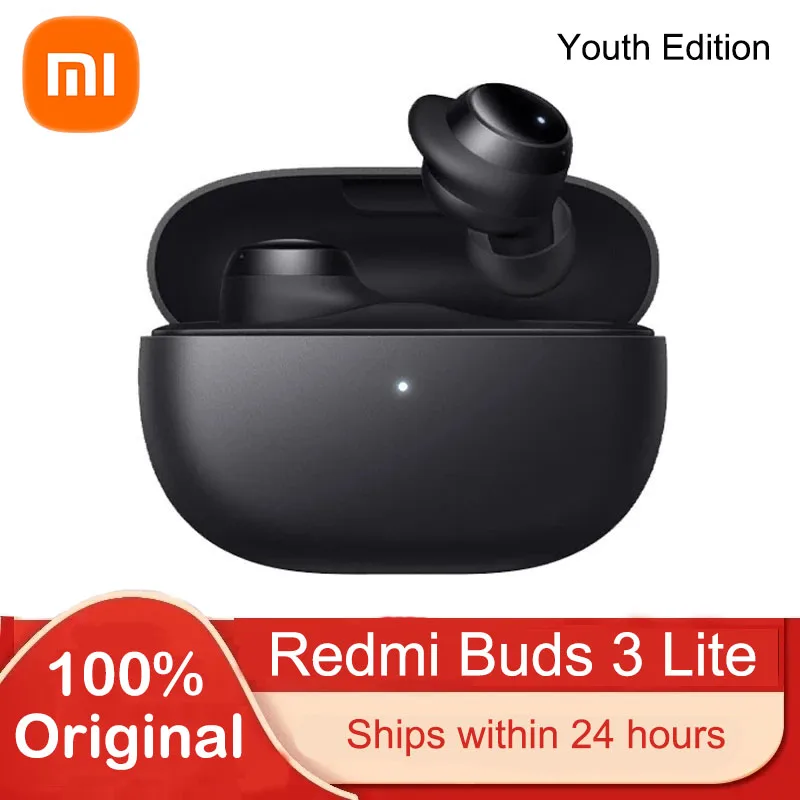 Original Xiaomi Redmi Buds 3 Lite Wireless Bluetooth 5.2 Headphon Noise Reduction Long Battery Life Game Earphon Youth Edition
Original Xiaomi Redmi Buds 3 Lite Wireless Bluetooth 5.2 Headphon Noise Reduction Long Battery Life Game Earphon Youth Edition