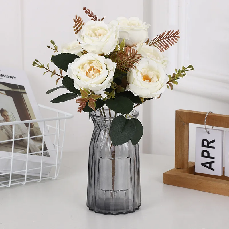 2PCS Rose Artificial Flower DIY Home Living Room Garden Wedding Decoration Fake Flowers Table Decoration Bride Flower
2PCS Rose Artificial Flower DIY Home Living Room Garden Wedding Decoration Fake Flowers Table Decoration Bride Flower