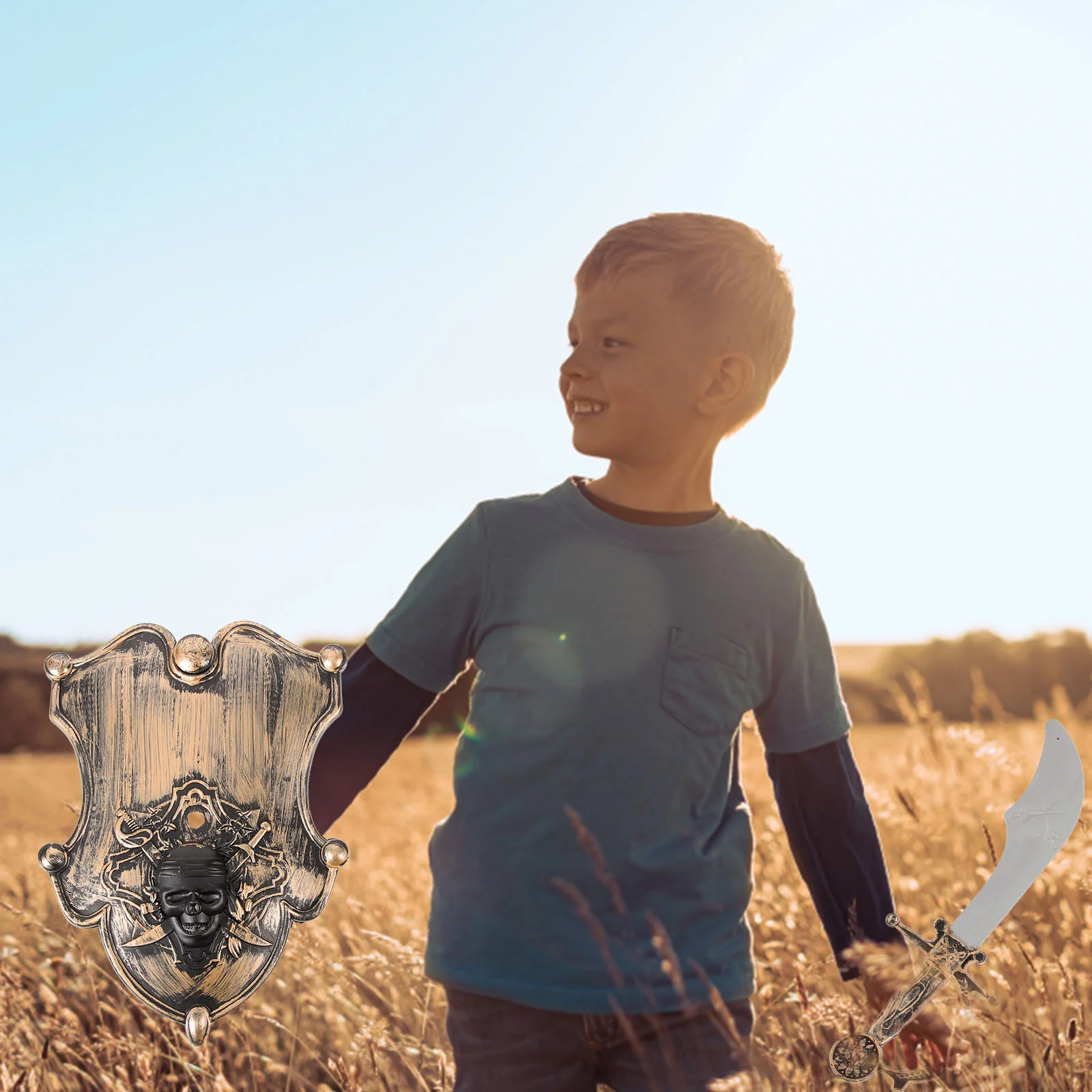 Toy Sword Gifts Pretend Play Weapons Plastic Kids Swords 8-12 Shield Playset Child Armor Costumes 
Toy Sword Gifts Pretend Play Weapons Plastic Kids Swords 8-12 Shield Playset Child Armor Costumes