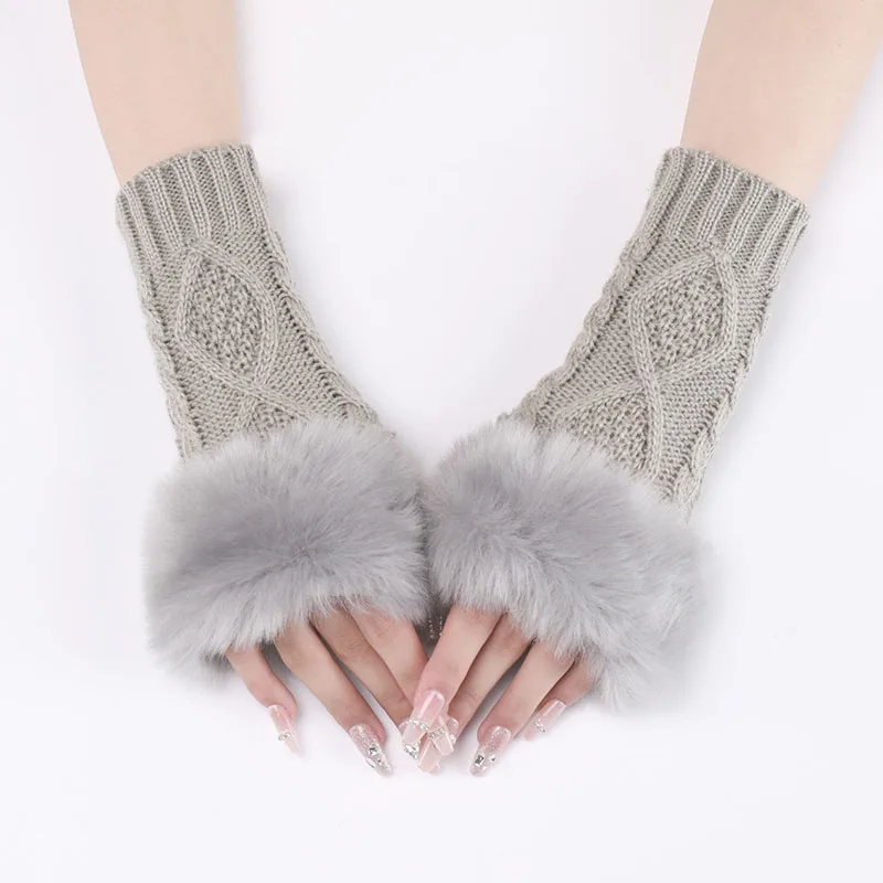 Women Mitten Winter Warmer Knitted Fingerless Gloves Soft Girl Gothic Clothes Half Finger Gloves 2022 New Short Arm Sleeves A38
Women Mitten Winter Warmer Knitted Fingerless Gloves Soft Girl Gothic Clothes Half Finger Gloves 2022 New Short Arm Sleeves A38
