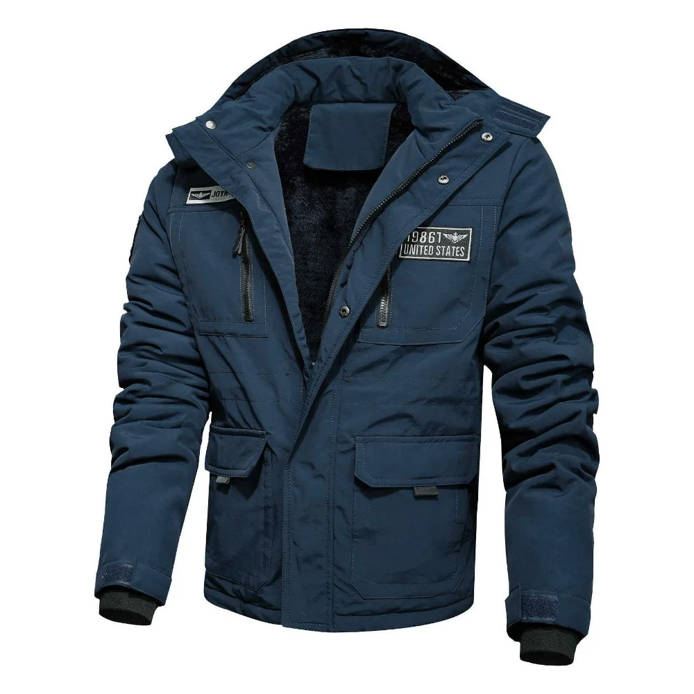 Winter Jacket Men Parkas Thicken Warm Coat with hood Mens Stand Collar Jackets Parka Coat thickened
Winter Jacket Men Parkas Thicken Warm Coat with hood Mens Stand Collar Jackets Parka Coat thickened