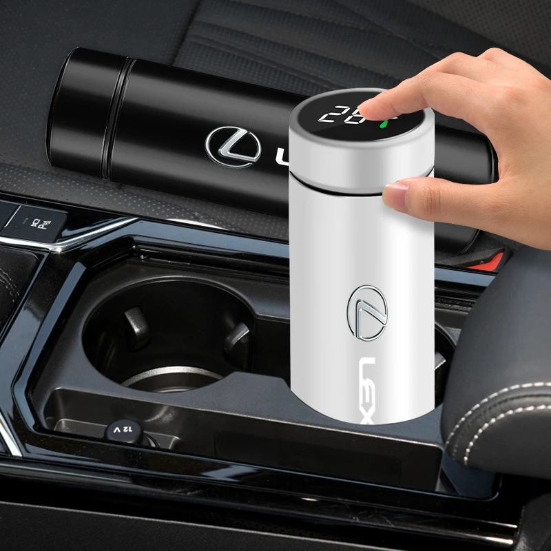 500ML Smart Digital Stainless Steel Thermos Car Accessories for Lexus NX IS 250 RX GS UX RX300 RX350 Ct200h GX460 ES LX Fsport
500ML Smart Digital Stainless Steel Thermos Car Accessories for Lexus NX IS 250 RX GS UX RX300 RX350 Ct200h GX460 ES LX Fsport