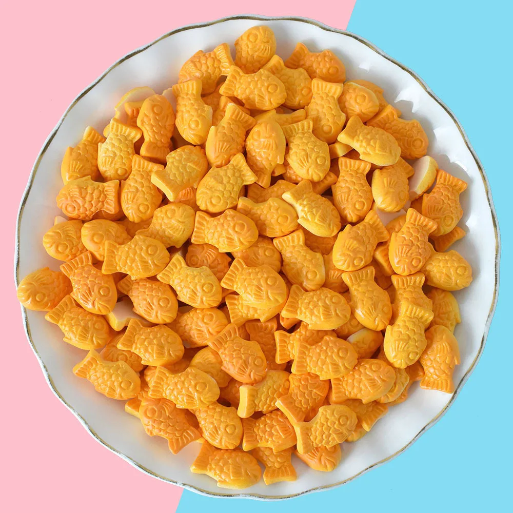 kawaii 10pcs fish biscuits Miniature Accessories Flatback Resin Charm Fake Food Craft Material DIY Scrapbooking phone decoration
kawaii 10pcs fish biscuits Miniature Accessories Flatback Resin Charm Fake Food Craft Material DIY Scrapbooking phone decoration