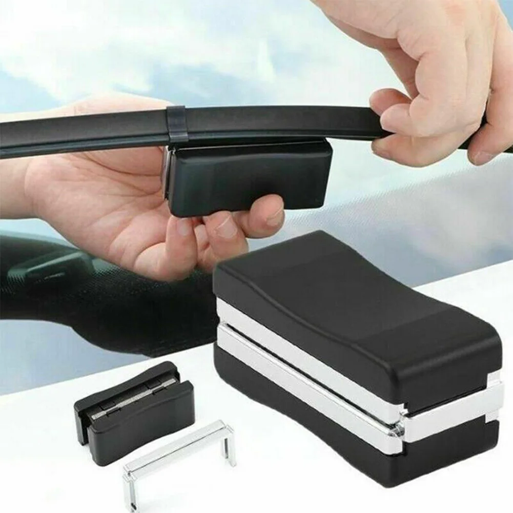 Brand New Durable High Quality Useful Wiper Blade Repair Tool Windshield 7x3x3cm Black+silver Plastic Restorer
Brand New Durable High Quality Useful Wiper Blade Repair Tool Windshield 7x3x3cm Black+silver Plastic Restorer