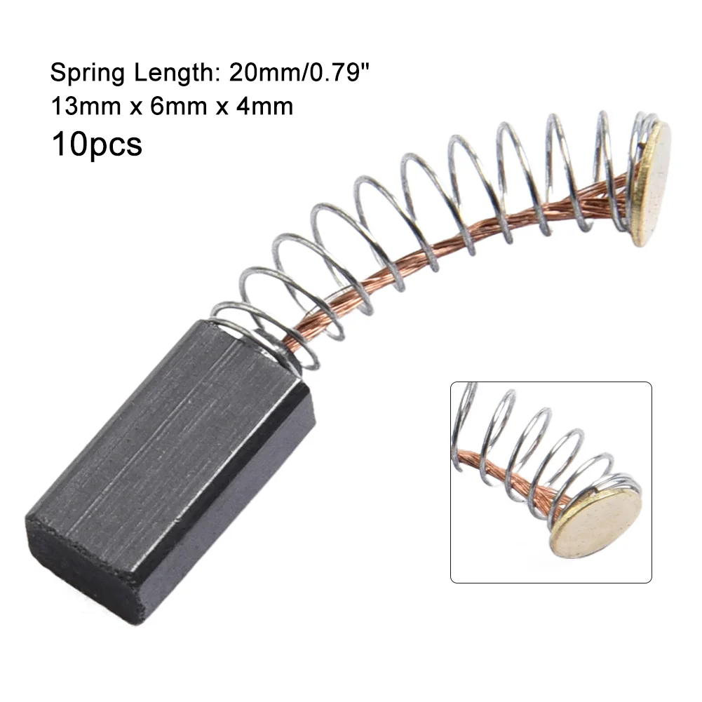 Electric Motors Carbon Brushes Cutting Saws Electric Drills Fan Motors Miter Saws Part Power Tool Replacement Set
Electric Motors Carbon Brushes Cutting Saws Electric Drills Fan Motors Miter Saws Part Power Tool Replacement Set