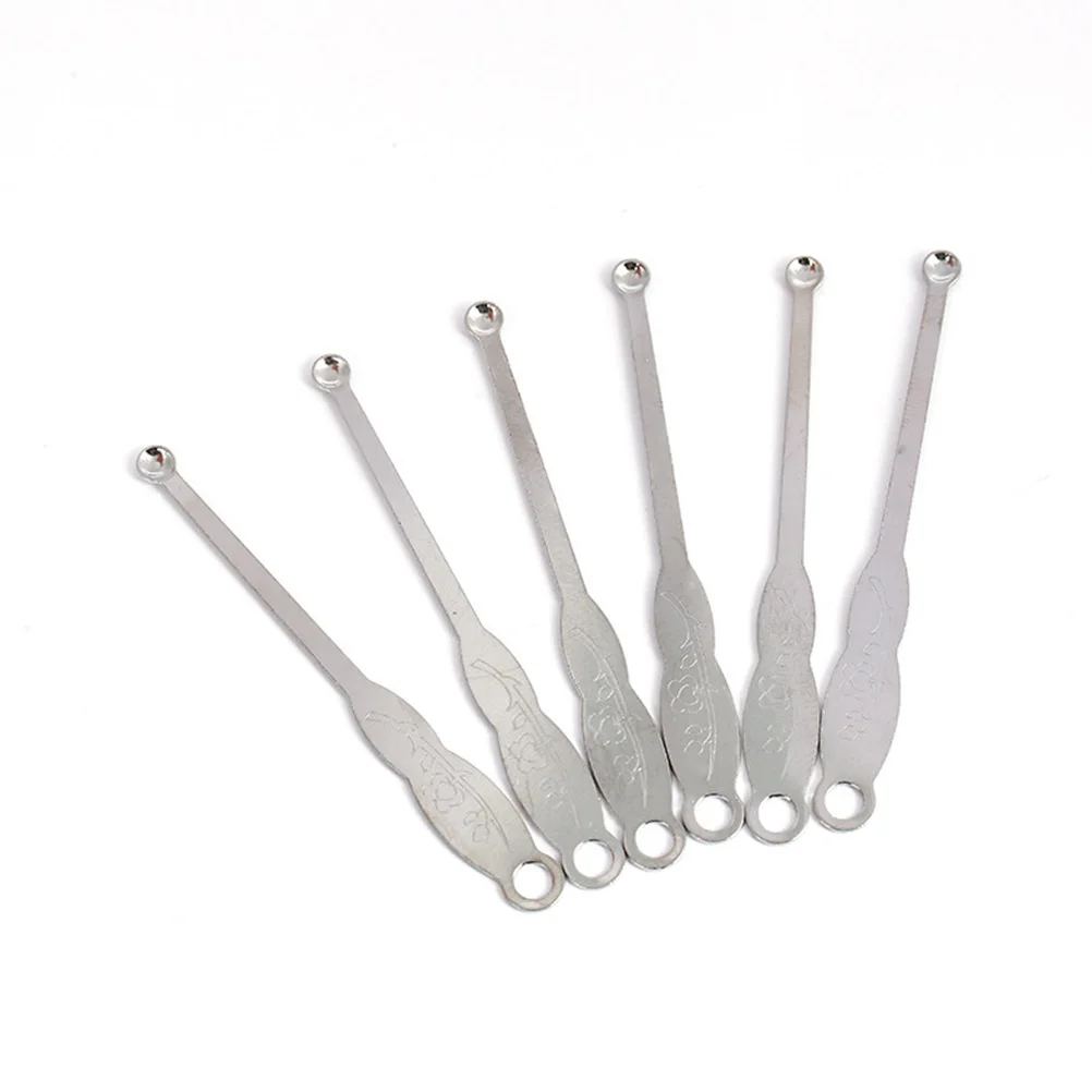 100pcs Portable Ear Wax Remover Ear Pick Cleaner Stainless Steel Ear Scoop Spoon Durable Ear Cleaner for Home
100pcs Portable Ear Wax Remover Ear Pick Cleaner Stainless Steel Ear Scoop Spoon Durable Ear Cleaner for Home