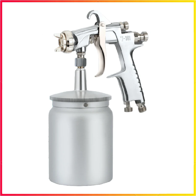 Japan Quality HVLP W-101S Paint Gun W101 Siphon Spray Gun 1.0/1.3/1.5/1.8mm Nozzle 600cc Cup Professional Car Painting Tool
Japan Quality HVLP W-101S Paint Gun W101 Siphon Spray Gun 1.0/1.3/1.5/1.8mm Nozzle 600cc Cup Professional Car Painting Tool