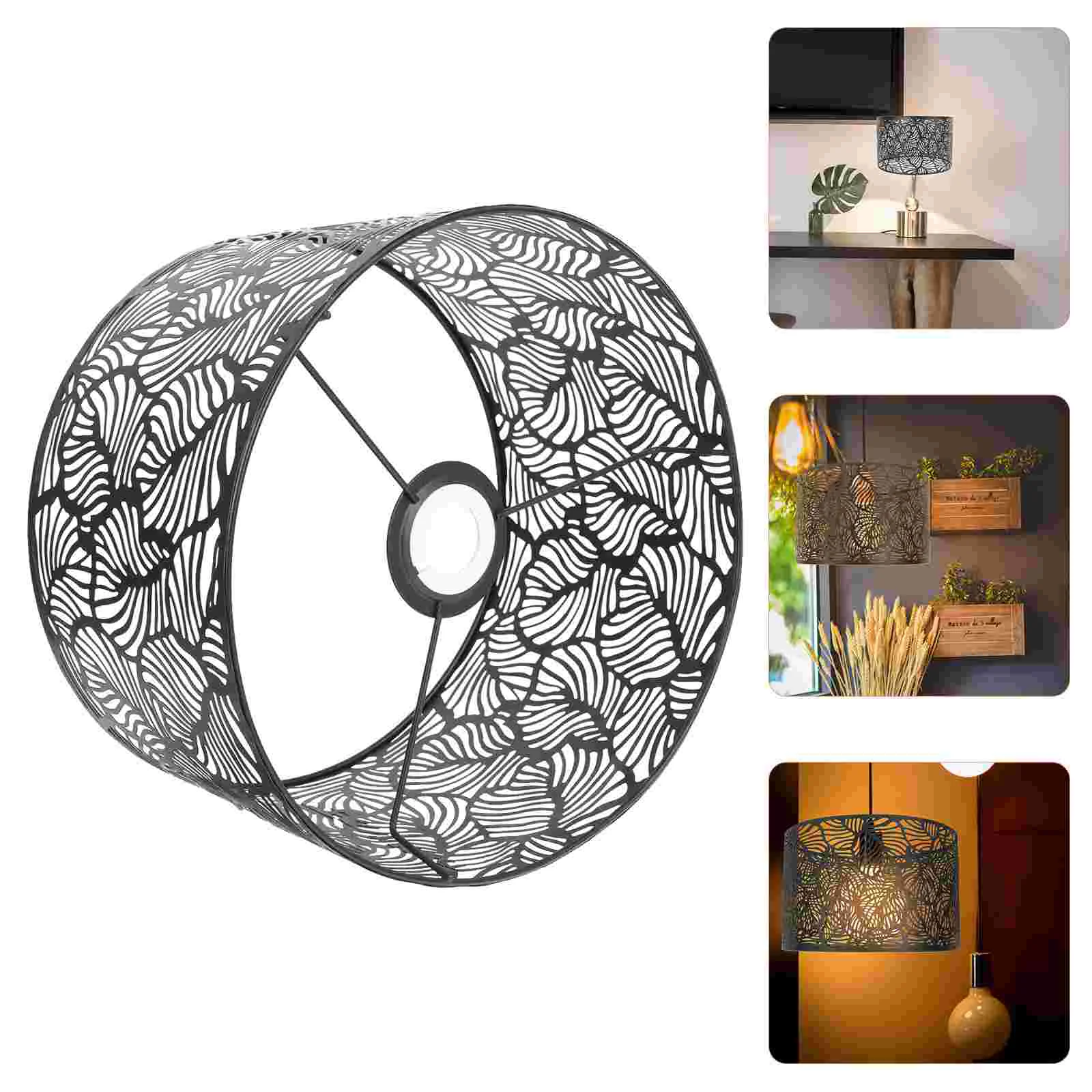 Lampshade Durable Dustproof Iron Light Accessory Hollowed-out Home Cover Pendant Drum
Lampshade Durable Dustproof Iron Light Accessory Hollowed-out Home Cover Pendant Drum