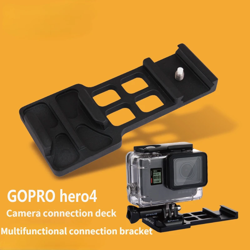 For GOPRO 6/5/4/3 Small Ant Accessories 20MM Rail Connection Card Holder Rail Connection Fixture Aluminum Anode
For GOPRO 6/5/4/3 Small Ant Accessories 20MM Rail Connection Card Holder Rail Connection Fixture Aluminum Anode