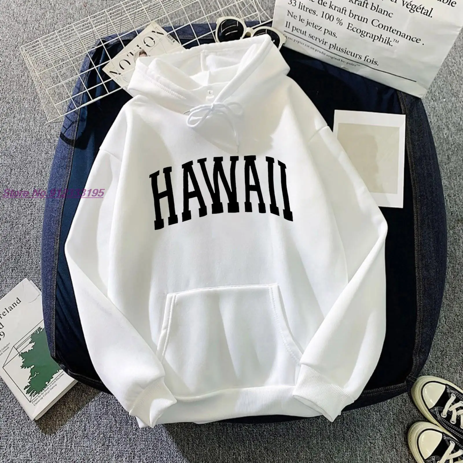Oversized Sweatshirts Women Hawaii Print Korean Style Hoodies Long Sleeve Pocket Hooded Tops Y2K Aesthetic sudaderas con capucha 
Oversized Sweatshirts Women Hawaii Print Korean Style Hoodies Long Sleeve Pocket Hooded Tops Y2K Aesthetic sudaderas con capucha