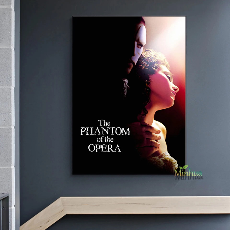The Phantom of the Opera Movie Poster Wall Art Canvas Prints Picture For Living Bedroom Cafe Room Home Decoration Gift
The Phantom of the Opera Movie Poster Wall Art Canvas Prints Picture For Living Bedroom Cafe Room Home Decoration Gift