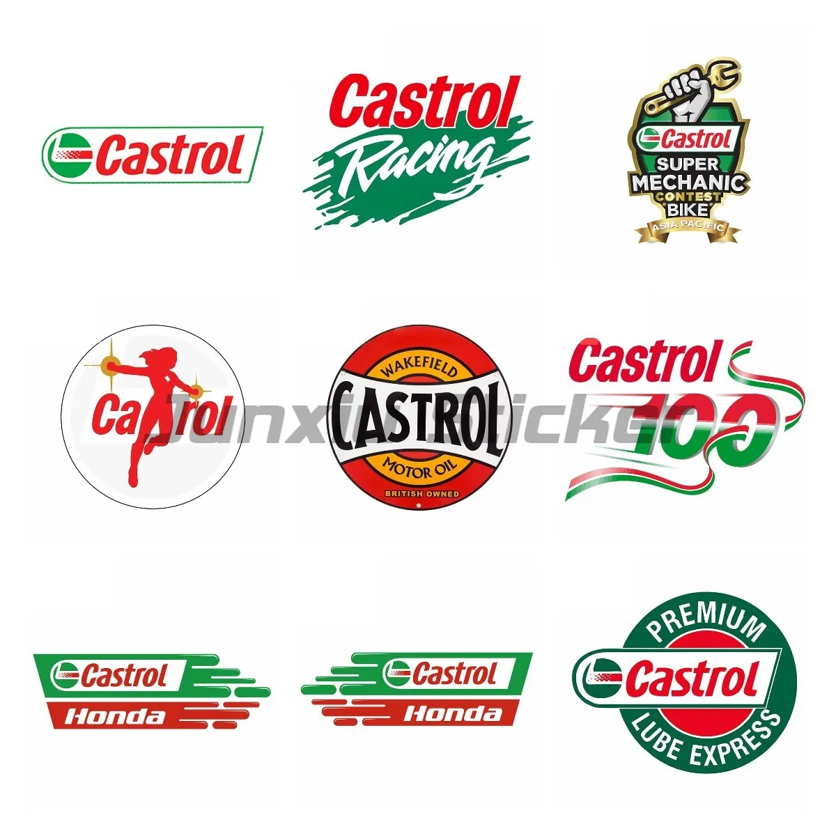 Car Styling Creative Car Sticker Waterproof Castrol Huile Racing Autocollants Auto Moto JDM ATV Vinyl Engine Cover Decal
Car Styling Creative Car Sticker Waterproof Castrol Huile Racing Autocollants Auto Moto JDM ATV Vinyl Engine Cover Decal