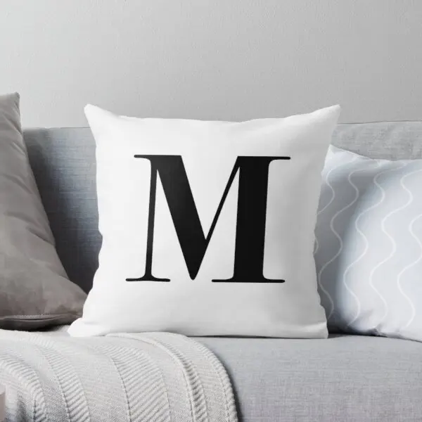 Letter M Monogram Initial Printing Throw Pillow Cover Bedroom Office Square Cushion Hotel Bed Car Sofa Pillows not include
Letter M Monogram Initial Printing Throw Pillow Cover Bedroom Office Square Cushion Hotel Bed Car Sofa Pillows not include