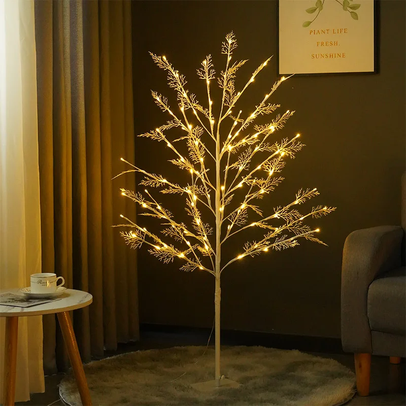 

Tree Light Led Thanksgiving Indoor Activity Home Decorative Lamp Christmas Party Scene Layout Landscape Luminous Tree