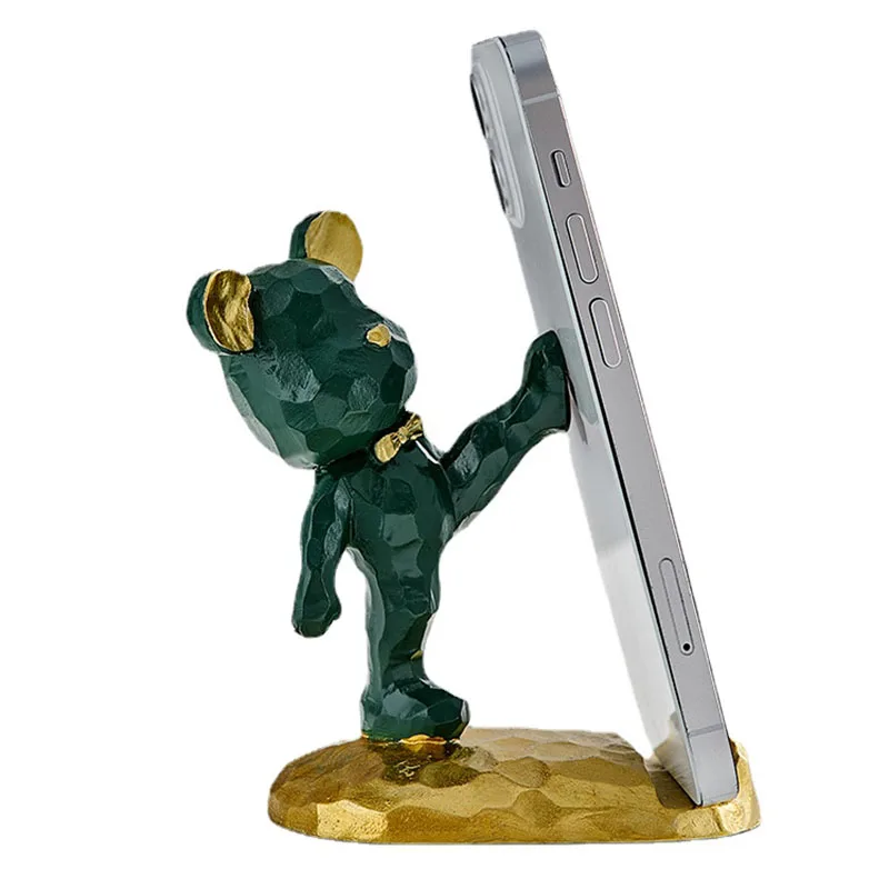 Mobile Phone Stand Bear Figurine Office Resin Figure Figurine Bookshelf Christmas Village Decoracion Habitacion Home Accessories
Mobile Phone Stand Bear Figurine Office Resin Figure Figurine Bookshelf Christmas Village Decoracion Habitacion Home Accessories