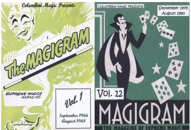 

Aldo Colombini Magigram (12 DVD) -MAGIC TRICKS