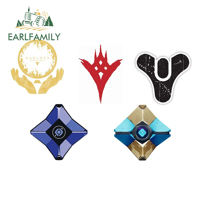 EARLFAMILY 13 см, Destiny Автомобильные наклейки-логотипы, креативная наклейка, Солнцезащитный водонепроницаемый мотоцикл, фургон, доска для серфинг...
EARLFAMILY 13 см, Destiny Автомобильные наклейки-логотипы, креативная наклейка, Солнцезащитный водонепроницаемый мотоцикл, фургон, доска для серфинг...